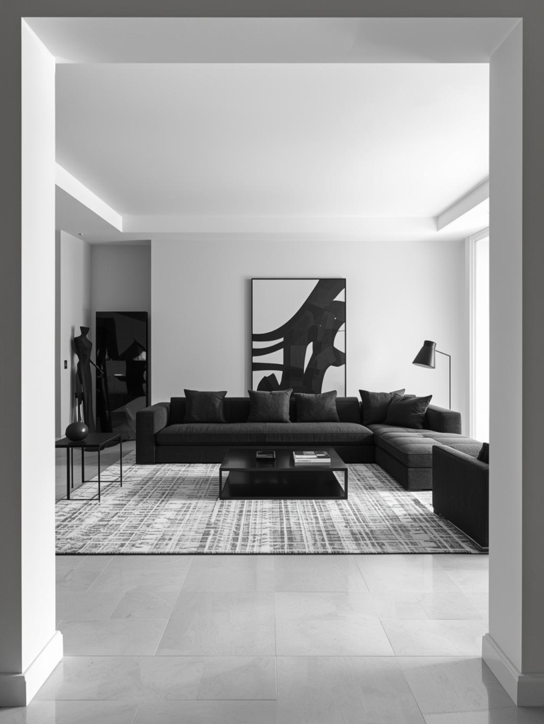 26 Black and White Living Room Ideas 2026