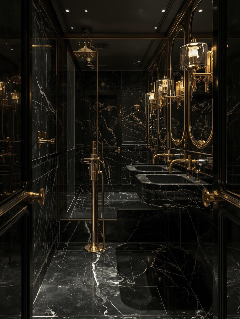 21 Black Bathroom Ideas That Feel Bold, Modern, and Timeless