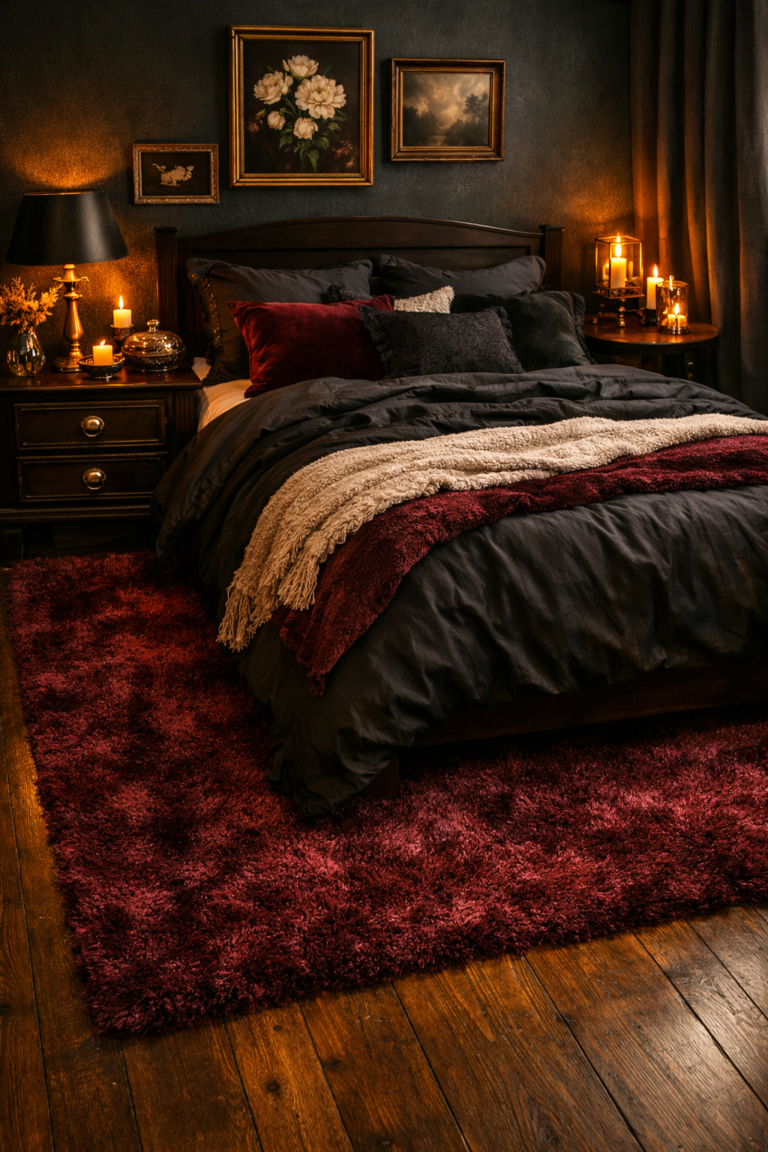 Small Dark Feminine Bedroom? Here’s How to Make It Work